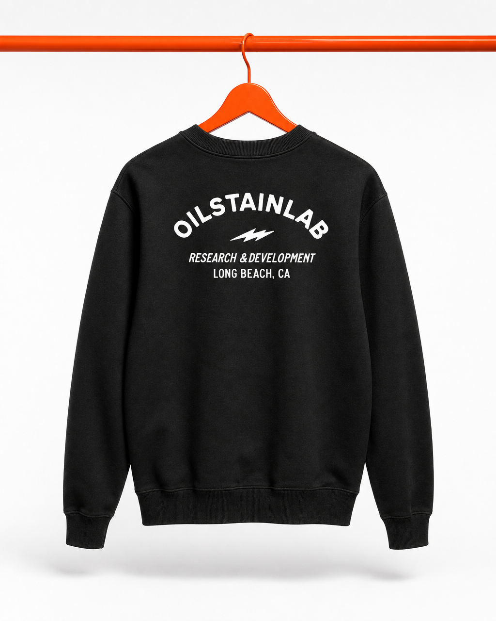 OILSTAINLAB R&D Crewneck