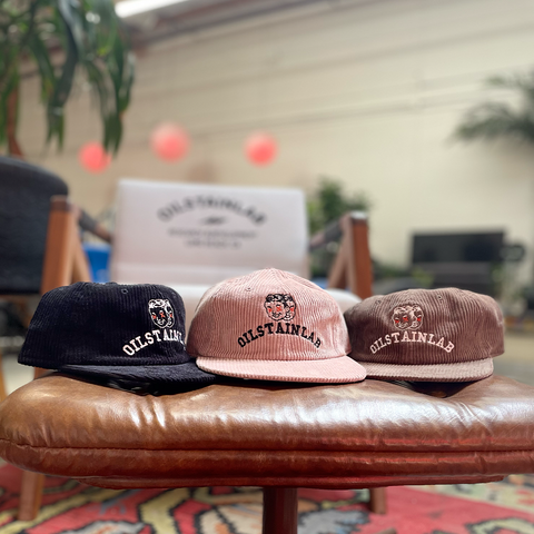 OILSTAINLAB Corduroy Cap. Limited.