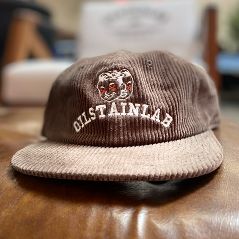 OILSTAINLAB Corduroy Cap. Limited.