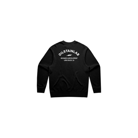 OILSTAINLAB R&D Crewneck