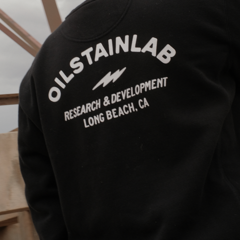 OILSTAINLAB R&D Crewneck