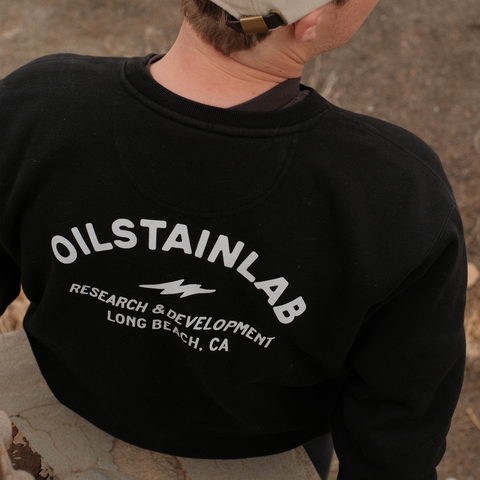 OILSTAINLAB R&D Crewneck