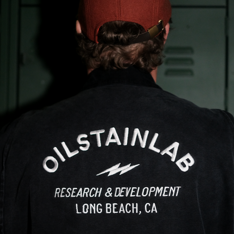 "PRE-ORDER" One-of-One OILSTAINLAB R&D  Workwear Jacket