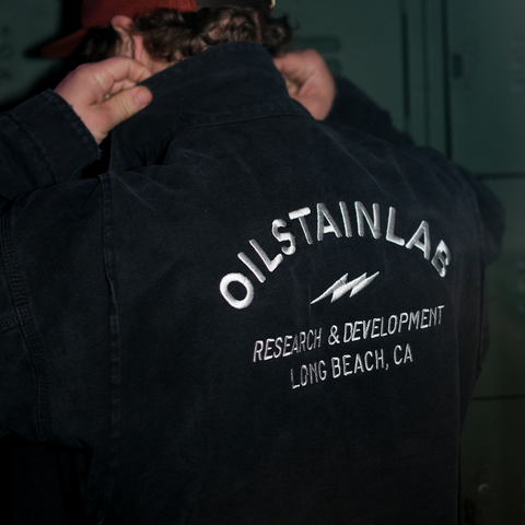 "PRE-ORDER" One-of-One OILSTAINLAB R&D  Workwear Jacket